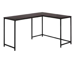 Monarch L-Shaped Metal Corner Desk -FurniHub Store 810527365 2