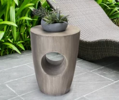 18" Round Concrete Look Garden Table -FurniHub Store 810531030 10
