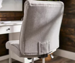 Real Living Villa Park Upholstered Armless Office Chair -FurniHub Store 810531603 2