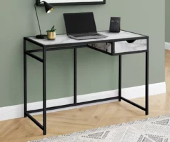 42" Single Drawer Computer Desk -FurniHub Store 810533362 1