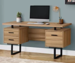 60" 3-Drawer Computer Desk -FurniHub Store 810533366 1 1
