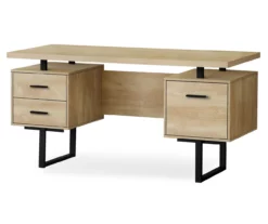 60" 3-Drawer Computer Desk -FurniHub Store 810533367 2