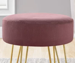 Hairpin Leg Upholstered Ottoman -FurniHub Store 810533414 5
