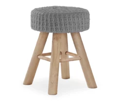 Wooden Leg Upholstered Ottoman -FurniHub Store 810533423 2