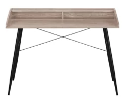 2-Cubby Computer Desk With Hutch -FurniHub Store 810533451 4