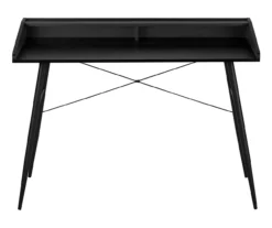 2-Cubby Computer Desk With Hutch -FurniHub Store 810533452 4