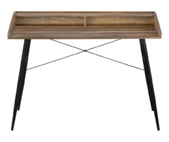 2-Cubby Computer Desk With Hutch -FurniHub Store 810533453 4