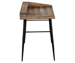 2-Cubby Computer Desk With Hutch -FurniHub Store 810533453 6