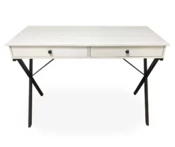 Real Living Rustic 2-Drawer Writing Desk -FurniHub Store 810534673 2