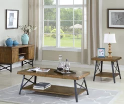 Pomona Pine Brown Coffee Table 17 Pomona Pine Brown Coffee Table -FurniHub Store 810535747 10