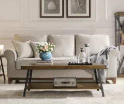 Pomona Pine Brown Coffee Table 19 Pomona Pine Brown Coffee Table -FurniHub Store 810535747 12