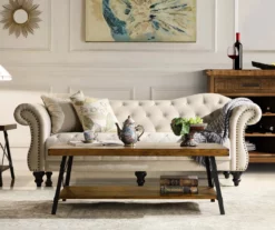 Pomona Pine Brown & Steel Gray 24" Wood Open-Shelf End Table -FurniHub Store 810535748 10