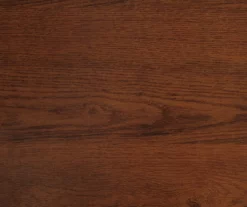 Cherry Wood Look 3-Drawer L-Shaped Corner Computer Desk -FurniHub Store 810535779 3