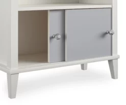 Monarch Hill Poppy Gray & White Bookcase -FurniHub Store 810538207 6