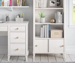 Monarch Hill Poppy Ivory Oak Bookcase -FurniHub Store 810538210 3