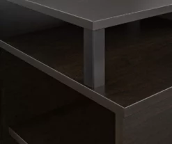 65" Himmel Espresso Electric Fireplace Console -FurniHub Store 810538249 4