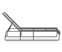 Nyla Charcoal Adjustable Wicker Chaise Patio Lounge -FurniHub Store 810541218 5