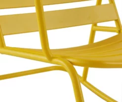 Roberta Yellow Patio Rocking Chair -FurniHub Store 810541496 5