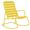Roberta Yellow Patio Rocking Chair -FurniHub Store 810541496 6 1