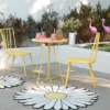 Heidi Yellow 3-Piece Bistro Patio Furniture Set 2 Heidi Yellow 3-Piece Bistro Patio Furniture Set -FurniHub Store 810541503 1