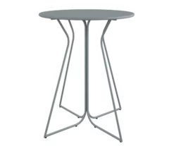 Heidi Light Gray 3-Piece Bistro Patio Furniture Set -FurniHub Store 810541505 8