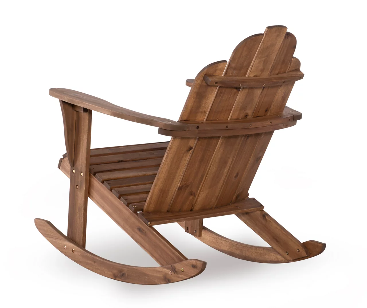 Flint Acorn Wood Patio Adirondack Rocking Chair 13 Flint Acorn Wood Patio Adirondack Rocking Chair - Image 11