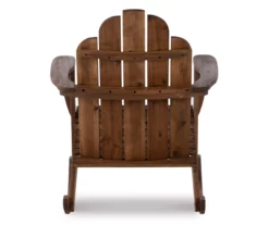 Flint Acorn Wood Patio Adirondack Rocking Chair 23 Flint Acorn Wood Patio Adirondack Rocking Chair -FurniHub Store 810541698 A2 5