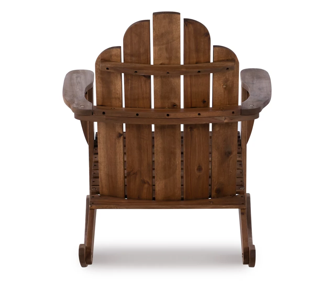 Flint Acorn Wood Patio Adirondack Rocking Chair 12 Flint Acorn Wood Patio Adirondack Rocking Chair - Image 10
