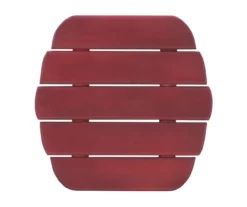 Flint Red Wood Patio Adirondack End Table -FurniHub Store 810541707 4