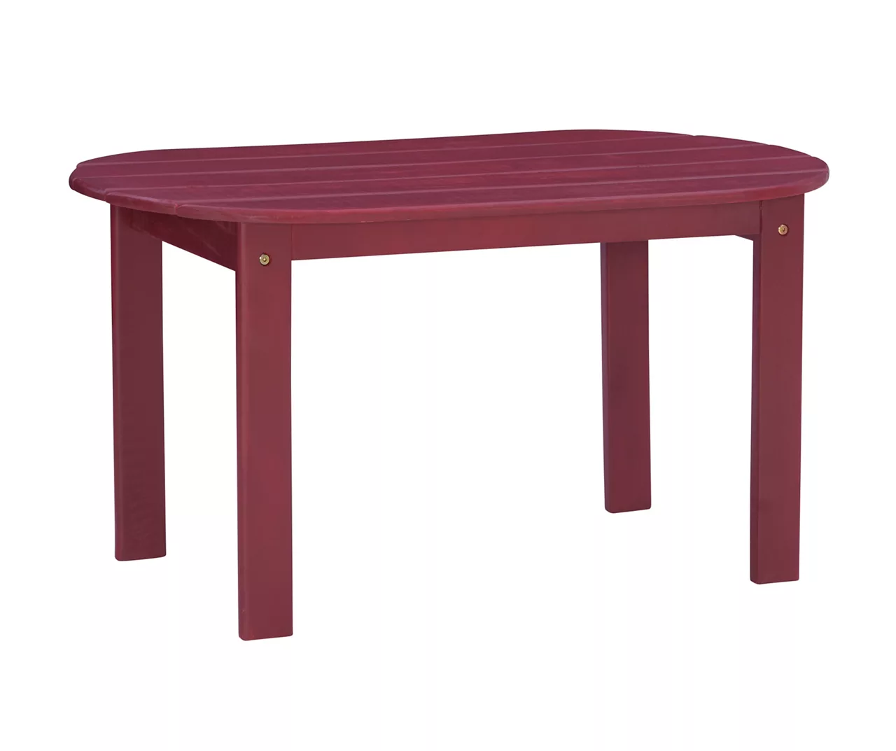 Flint Red Wood Patio Adirondack Coffee Table 3 Flint Red Wood Patio Adirondack Coffee Table