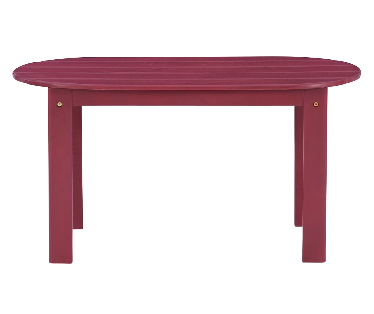 Flint Red Wood Patio Adirondack Coffee Table 4 Flint Red Wood Patio Adirondack Coffee Table - Image 2