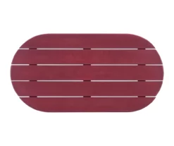 Flint Red Wood Patio Adirondack Coffee Table 10 Flint Red Wood Patio Adirondack Coffee Table -FurniHub Store 810541710 4