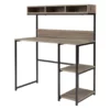 Daylicrew 2-Shelf Home Office Desk & Hutch -FurniHub Store 810542286
