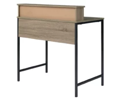 Titania Home Office Desk & Hutch -FurniHub Store 810542287 2