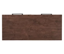 Horatio Brown & Gunmetal Wood Desk -FurniHub Store 810542288 7