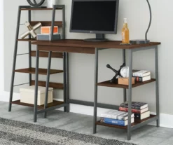 Soho 2-Piece Wooden Desk & Bookcase Set -FurniHub Store 810542289 1