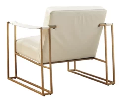 Kleemore Ostrich Embossed Leather Accent Chair -FurniHub Store 810542293 5