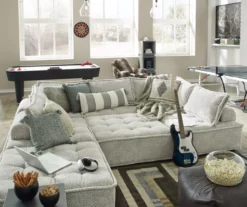 Bales Checkered Taupe Upholstered Accent Chair 33 Bales Checkered Taupe Upholstered Accent Chair -FurniHub Store 810542299 11