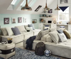 Bales Checkered Taupe Upholstered Accent Chair 37 Bales Checkered Taupe Upholstered Accent Chair -FurniHub Store 810542299 15