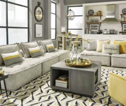 Bales Checkered Taupe Upholstered Accent Chair 28 Bales Checkered Taupe Upholstered Accent Chair -FurniHub Store 810542299 6