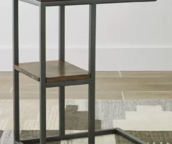 Forestmin Wood Cantilever Accent Table 6 Forestmin Wood Cantilever Accent Table -FurniHub Store 810542304 1