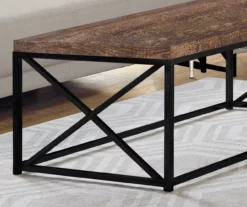 Monarch Reclaimed Wood Look Coffee Tables -FurniHub Store 810542382 3