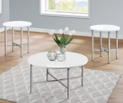 Monarch Round 3-Piece Occasional Table Set 41 Monarch Round 3-Piece Occasional Table Set -FurniHub Store 810542402 1
