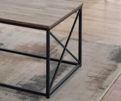 Monarch X Frame 3-Piece Occasional Table Set 13 Monarch X Frame 3-Piece Occasional Table Set -FurniHub Store 810542421 3