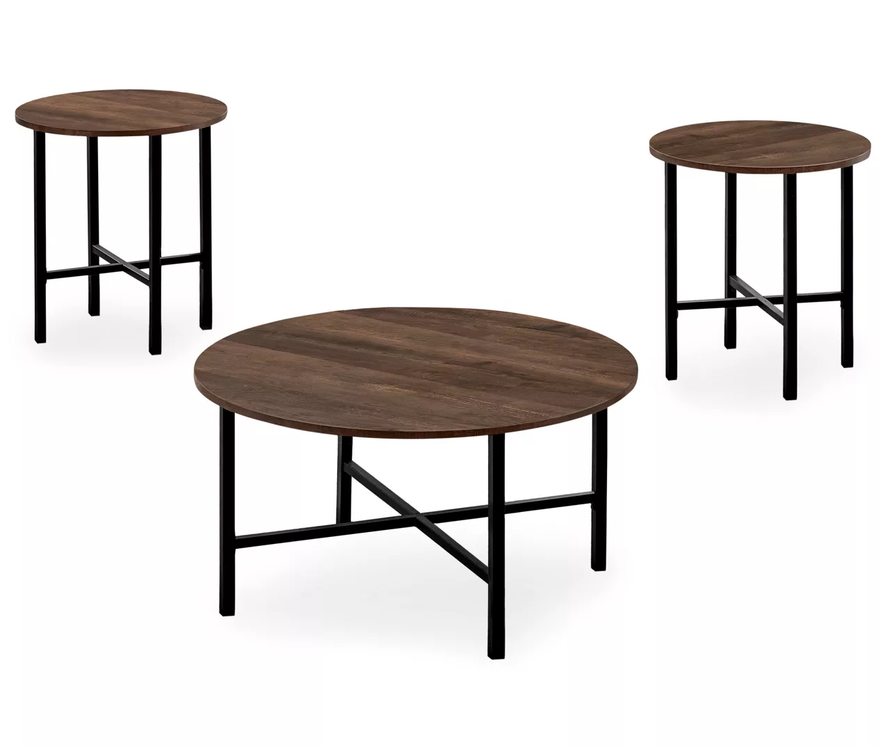 Monarch Round 3-Piece Occasional Table Set 8 Monarch Round 3-Piece Occasional Table Set - Image 6