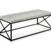 Gray Reclaimed Wood Look Coffee Table -FurniHub Store 810542431 2 1