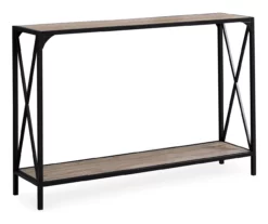 Monarch Metal X-Shaped Console Table -FurniHub Store 810542457 2