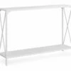 Monarch Metal X-Shaped Console Table -FurniHub Store 810542458 2
