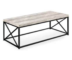 Monarch Reclaimed Wood Look Coffee Tables