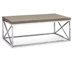 Monarch Metal Coffee Table 27 Monarch Metal Coffee Table -FurniHub Store 810542479 2 1